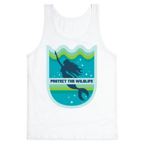 Protect The Wildlife (Mermaid) Tank Top
